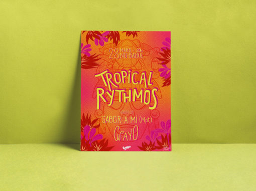 Affiches événementielles – Tropical Rythmos